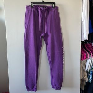 Purple American Eagle Sweatpants